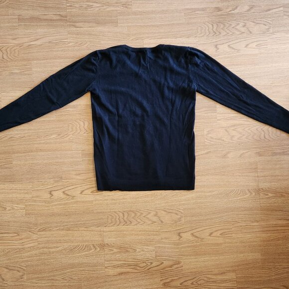 Amalli Talli Small Tall Black V Neck Sweater - Picture 2 of 3